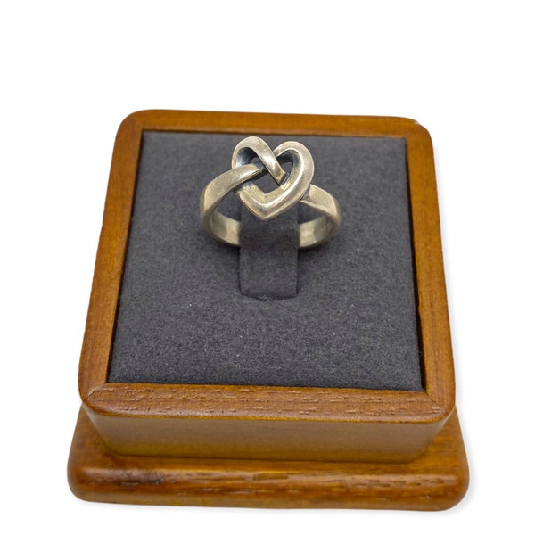 James Avery Sterling Silver Heart Knot Ring