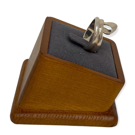 Sterling Silver Ribbon Ring - image 3