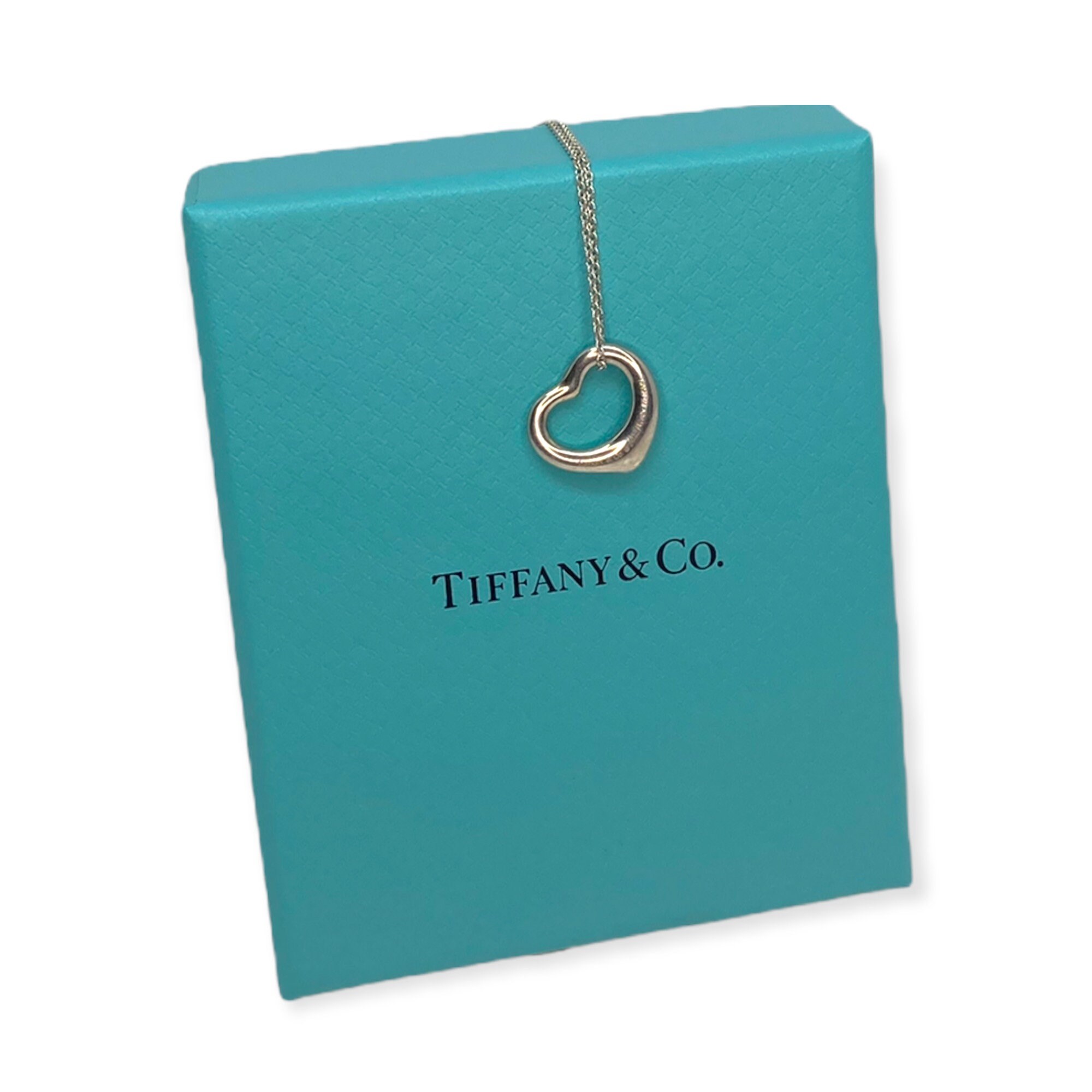 ネックレス・ペンダント Tiffany&Co. 10660092 ELSAPERETTI OPENHEART PENDANT 16mm/41cm Tiffany & Co. Elsa Peretti 16mm Open Heart Pendant 925