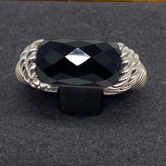 Judith ripka black onyx best sale ring