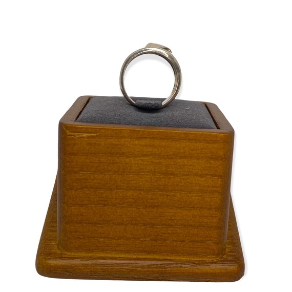 Sterling Silver Ribbon Ring - image 4