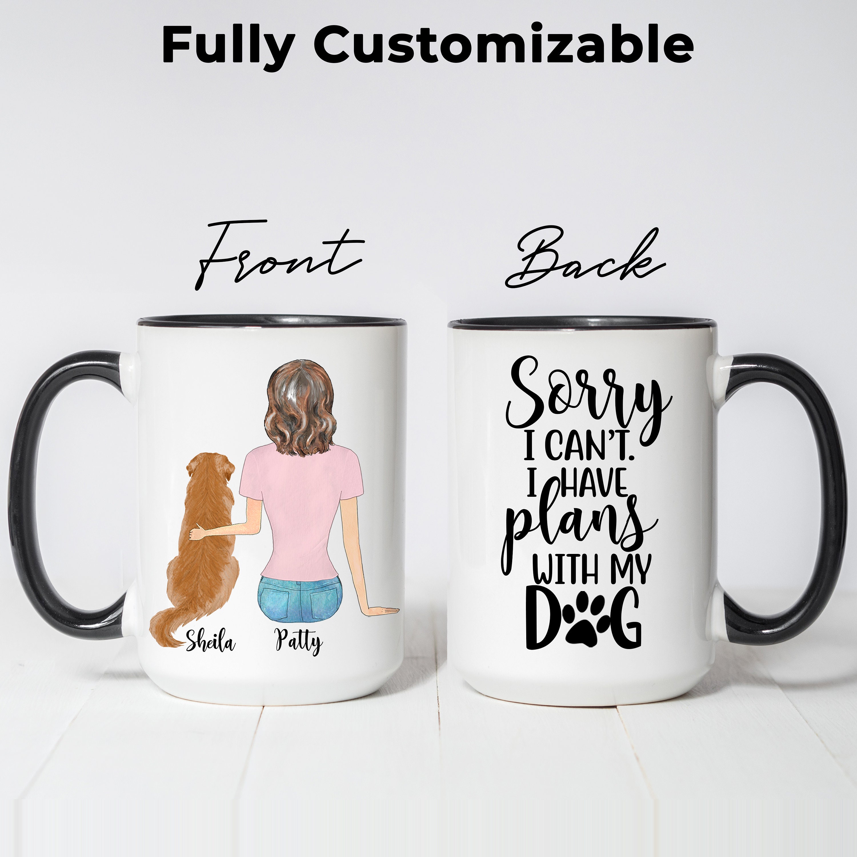 my dog's personalized mug