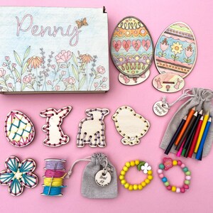 Personalised Easter Craft Box image 2
