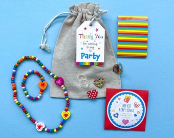 Girls Eco Plastic Free Cotton Party Bag & Contents - MILLY