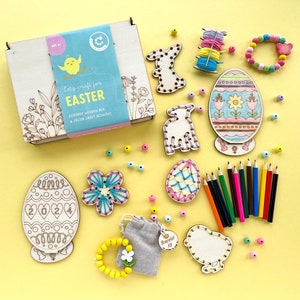 Personalised Easter Craft Box image 1