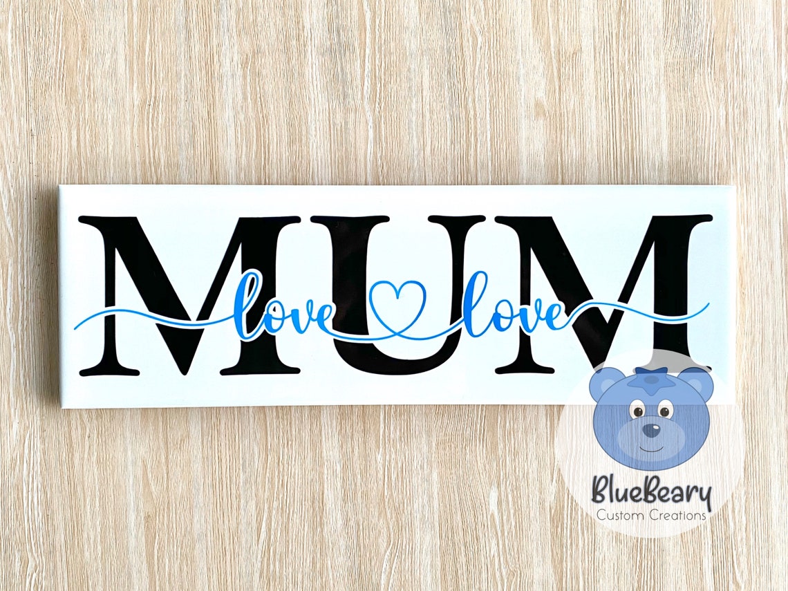 Personalised Decorative Tile Mother's day gift Mum Etsy