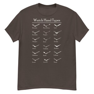 Watch Hand Types - Unisex classic tee