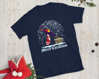 Purple Bull F1 Christmas Santa&#39;s Gift - Unisex T-Shirt