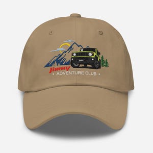 Jimny Adventures Club - Embroidery Dad hat