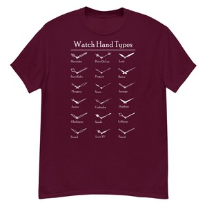 Watch Hand Types - Unisex classic tee