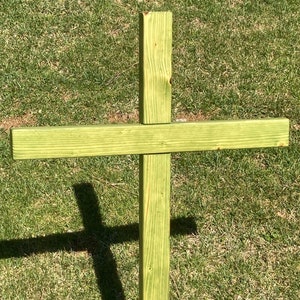 Garden Cross, 3Ft Tall, Spring Yard Cross, Mothers Day Cross