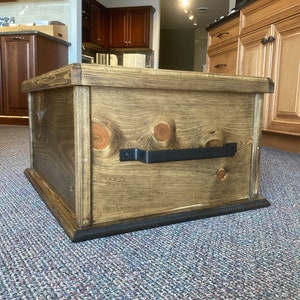 Pet Casket, XL Luxury Casket, Animal Burial Box