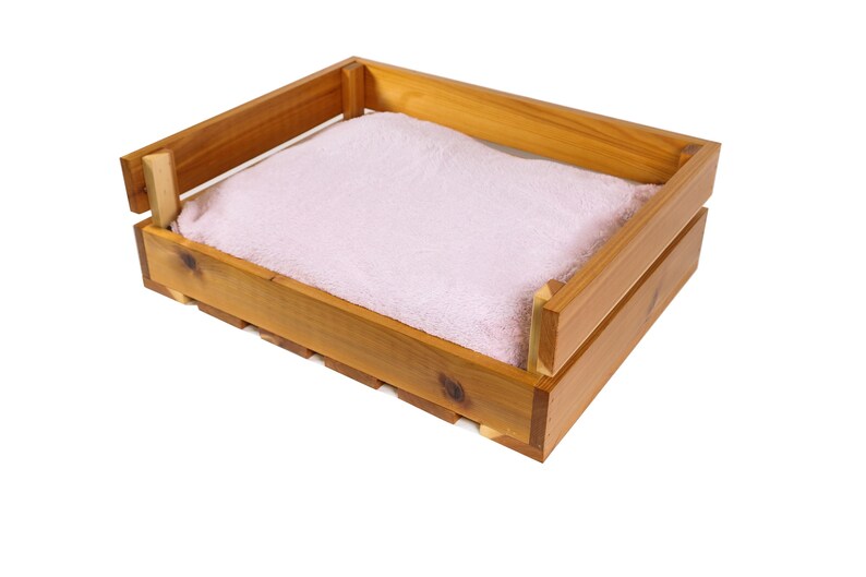 cedar dog bed