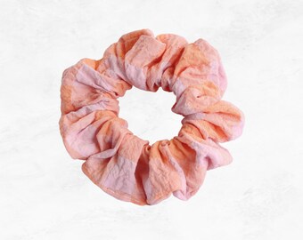 Pink Gingham Scrunchie | Checkered Print
