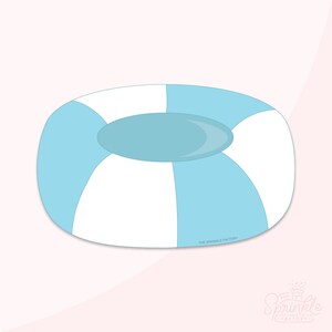 Pool Float Cookie Cutter Set .STL Files + . PNG Eddie Image!