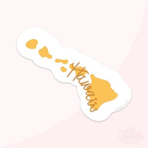 USA State Hawaii Cookie Cutter .STL Files + .SVG Outline!