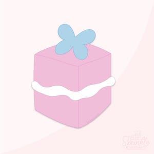 Tea Cake Cookie Cutter Set .STL Files  + . PNG Eddie Image!