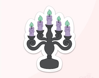Haunted Candelabra Cookie Cutter .STL Files + . PNG Eddie Image!