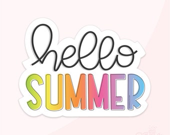 Hello Summer Cookie Cutter .STL Files + . PNG Eddie Image!