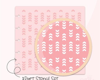 Boho Flechas Digital . Plantilla de galleta SVG!