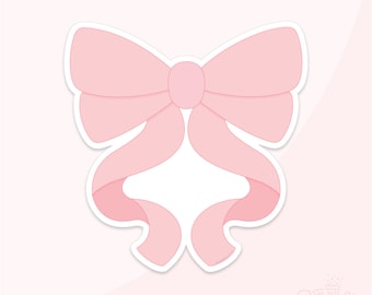 Longtail Bow 2 Cookie Cutter .STL Files  +  . PNG Eddie Images!
