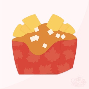 Poutine Cookie Cutter .STL File + . PNG Eddie Image!