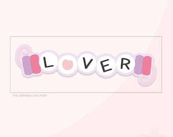 Tall Friendship Bracelet Cookie Cutter .STL File!