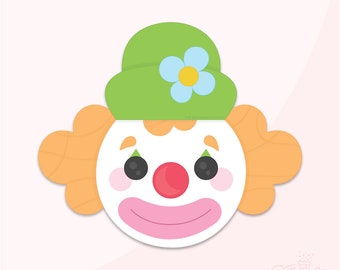 Tagliabiscotti Silly Clown File .STL + . Immagine PNG di Eddie!