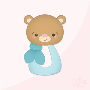 Teddy Bear Rattle Cookie Cutter .STL File + . PNG Eddie Image!