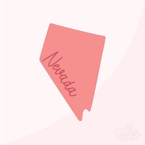 USA State Nevada Cookie Cutter .STL Files + .SVG Outline!