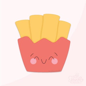 Better Together Fries Cookie Cutter .STL Files + Eddie Image!