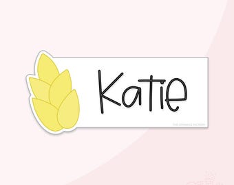 Wheat Place Card Cookie Cutter .STL File + . PNG Eddie Images!