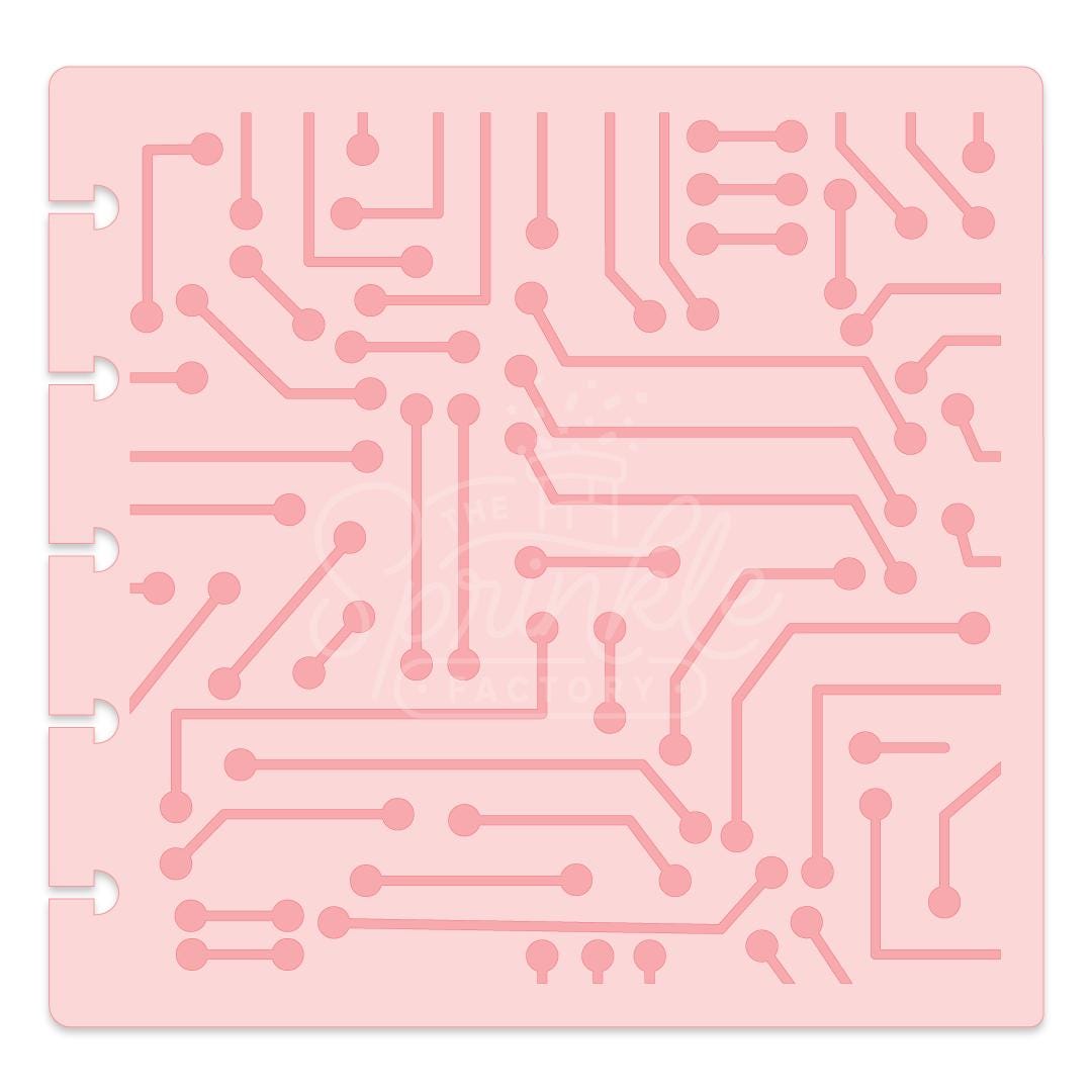 Computer Cookie Cutter Svg Circuit Digital .SVG Cookie Stencil! - Etsy