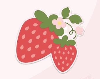 Strawberry Vine Cookie Cutter .STL Files  +  . PNG Eddie Image!