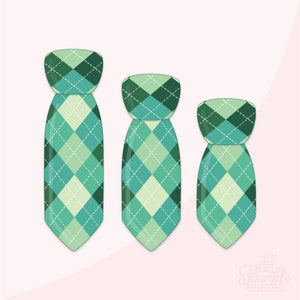 Tall Skinny Tie Cookie Cutter Set .STL Files