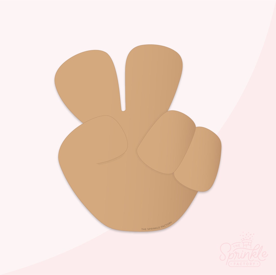 Peace Sign Cookie Cutter .STL Files + Eddie Images! 4 Sizes + 2 Skin ...