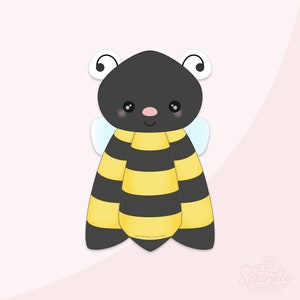 Bee Lovey Cookie Cutter .STL Files + . PNG Eddie Image!