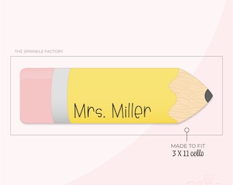 Tall Skinny Pencil Cookie Cutter Set .STL Files  + . PNG Eddie Image!