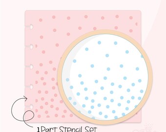 Falling Snow Digital .SVG Cookie Stencil!
