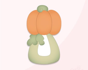 Baby Pumpkin Rattle Cookie Cutter .STL File + . PNG Eddie Image!