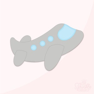 Airplane Cookie Cutter .STL Files + . PNG Eddie Image!