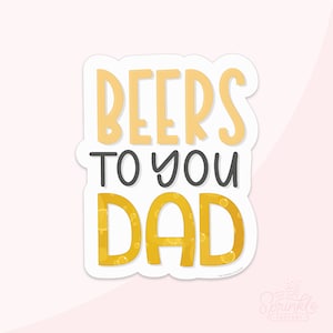 Beers To You Dad Cookie Cutter Set .STL Files + . PNG Eddie Image!