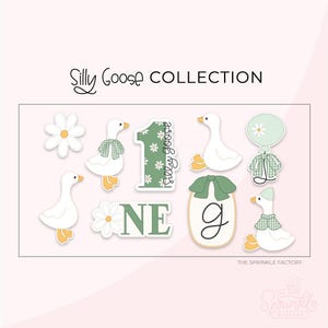Silly Goose クッキー カッター コレクション 36 個の .STL ファイル + 9 個の .PNG Eddie 画像!