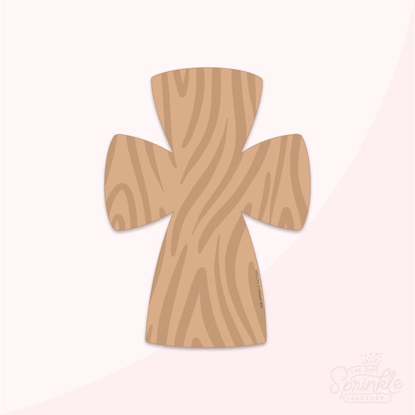 Modern Cross Cookie Cutter .STL Files + . PNG Eddie Image!