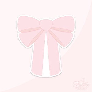 Longtail Bow 1 Cookie Cutter .STL Files  +  . PNG Eddie Images!