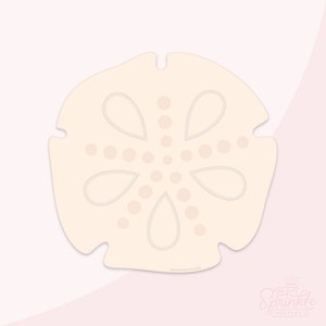 Beachy Sand Dollar Cookie Cutter Set .STL Files + . PNG Eddie Image!