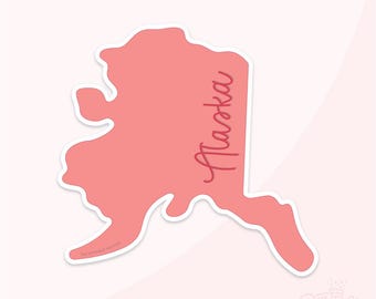 USA State Alaska Cookie Cutter .STL Files + .SVG Outline!