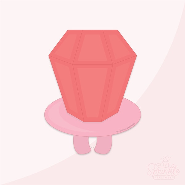 Ring Pop Cookie Cutter Set .STL Files  +  . PNG Eddie Image!