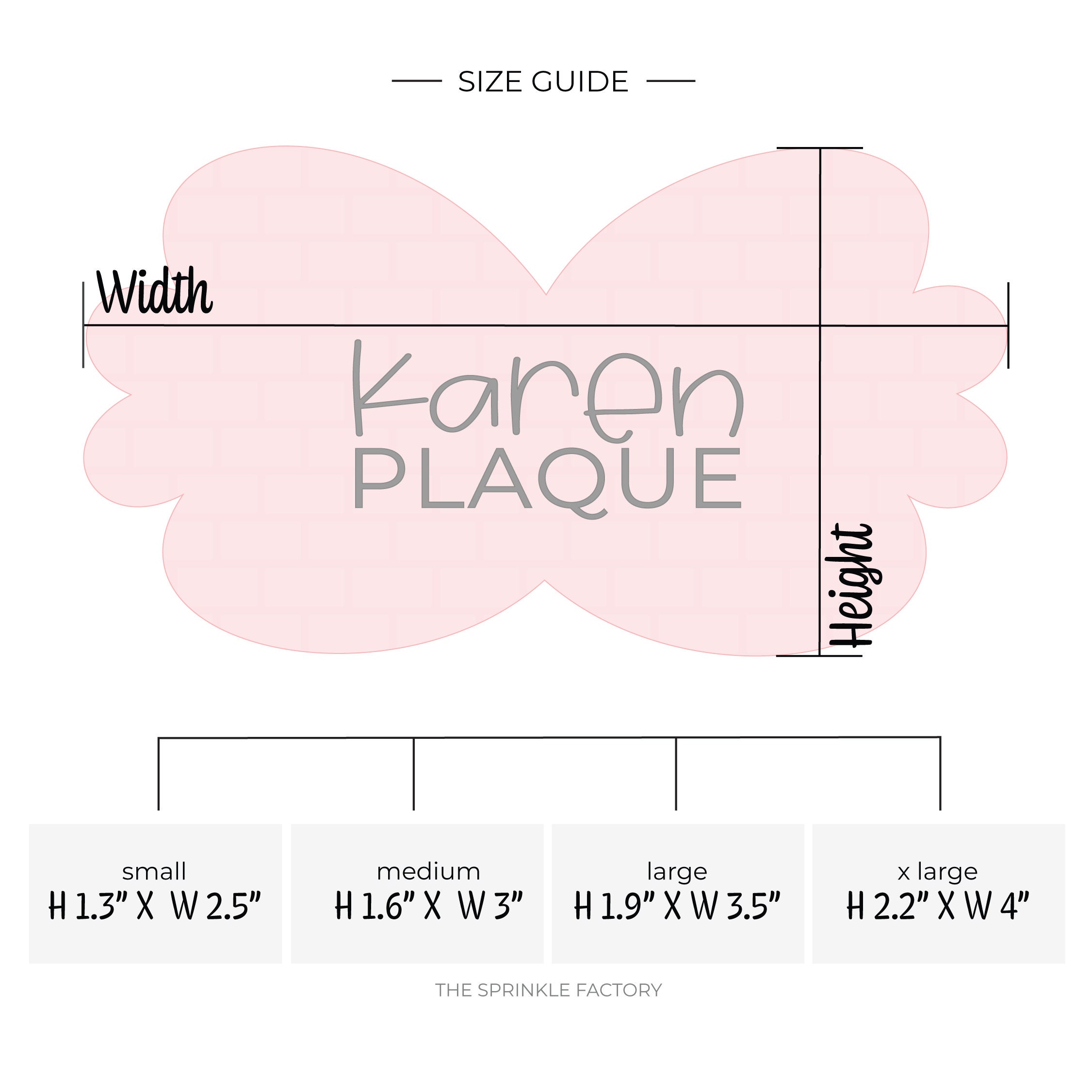 Karen Plaque Cookie Cutter .STL Files + .SVG Outlines! - Etsy