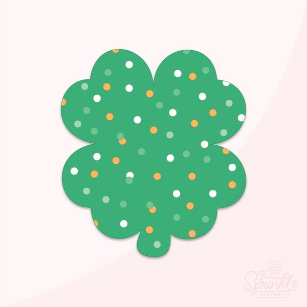 Chubby Shamrock Cookie Cutter .STL Files + . PNG Eddie Image!